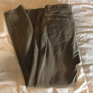 J. Crew Toothpick jeans